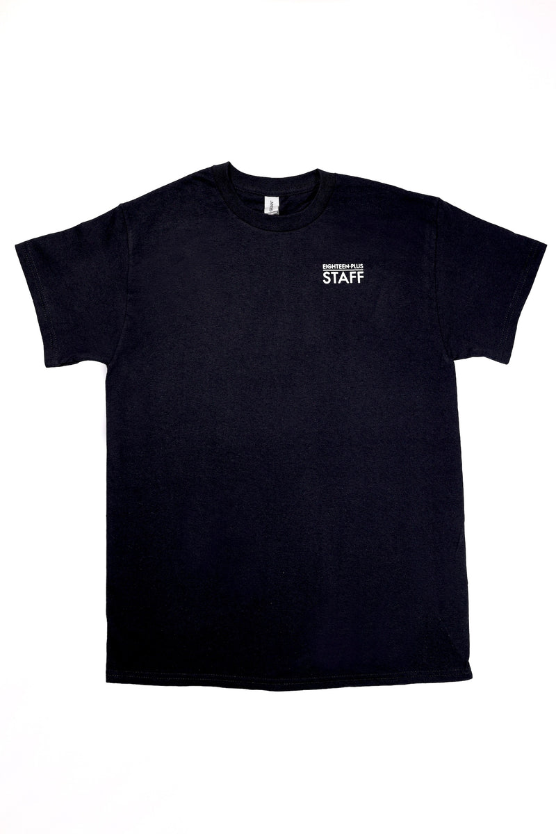 Eighteen Plus 'STAFF' T-Shirt – Eighteen Plus Clothing